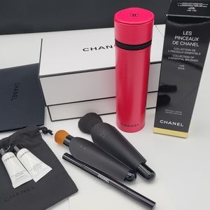 Chanel brush set Codes Couleur Diva color leather case